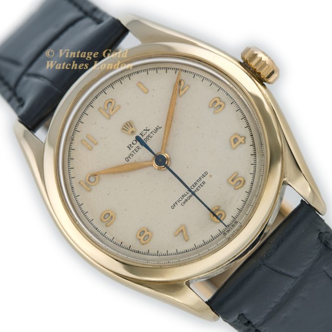 Rolex Oyster Perpetual Bubbleback Ref.6084 10ct 1953 (15)