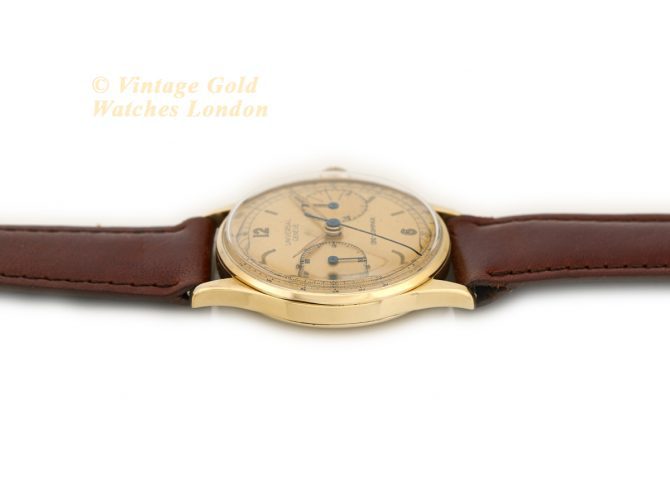 Universal Geneve Uni-Compax Chronograph Cal.283 18ct 1943 (10)