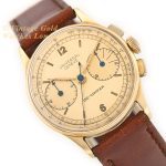 Universal Geneve Uni-Compax Chronograph Cal.283 18ct 1943 mobile navigation (1)