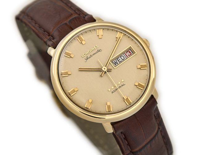 Longines Admiral Automatic Cal.508 18ct 1973 (2)