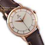 Omega Bumper Automatic Ref.2643 18ct Pink Gold 1950 mobile navigation (2)