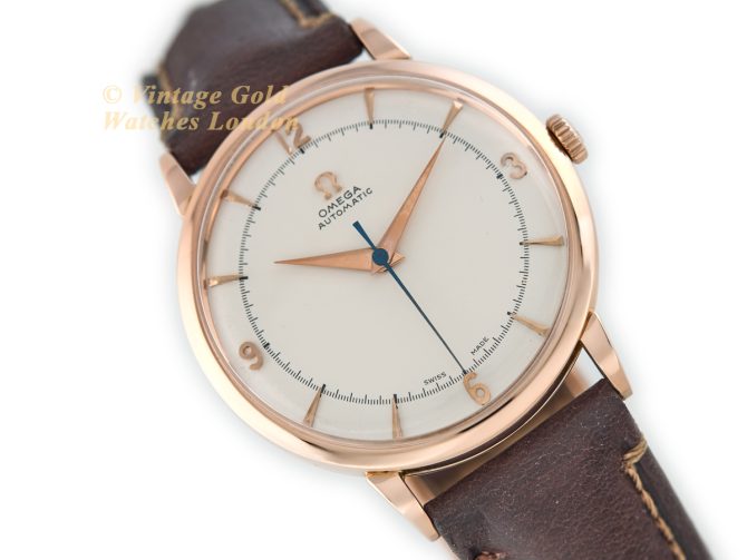 Omega Bumper Automatic Ref.2643 18ct Pink Gold 1950 (1)