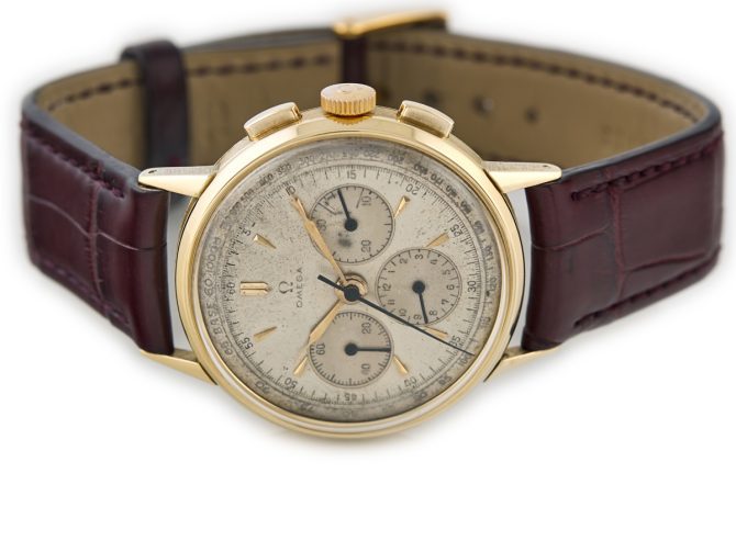 Omega Chronograph Cal.321 18ct 1948 (7)