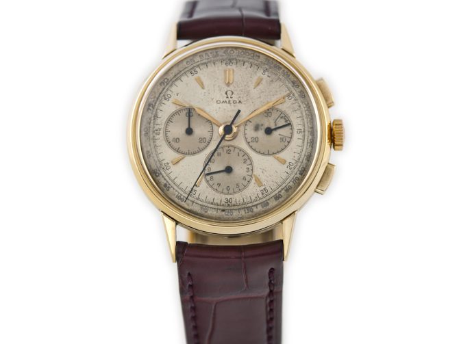 Omega Chronograph Cal.321 18ct 1948 (4)