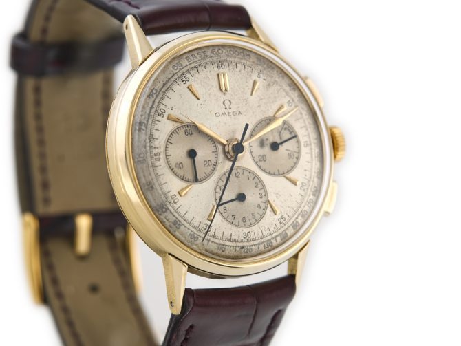 Omega Chronograph Cal.321 18ct 1948 (3)