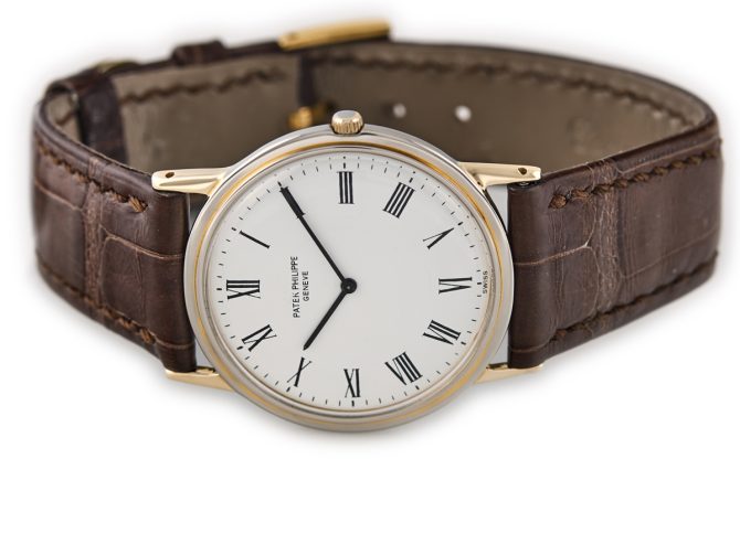 Patek Philippe Calatrava Ref.3520 18ct White and Yellow Gold 1965 (7)