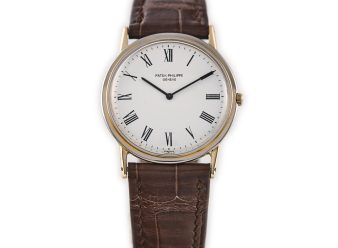 Patek Philippe Calatrava Ref.3520 18ct White and Yellow Gold 1965