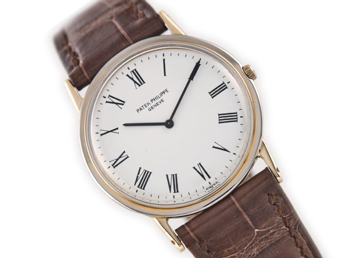 Patek Philippe Calatrava Ref.3520 18ct White and Yellow Gold 1965 (1)