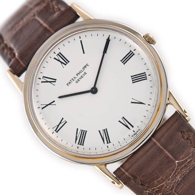 Patek Philippe Calatrava Ref.3520 18ct White and Yellow Gold 1965 (15)