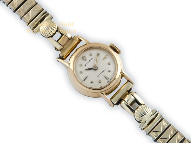 Ladies Rolex Precision Ref.8635 18ct c1963 (8)