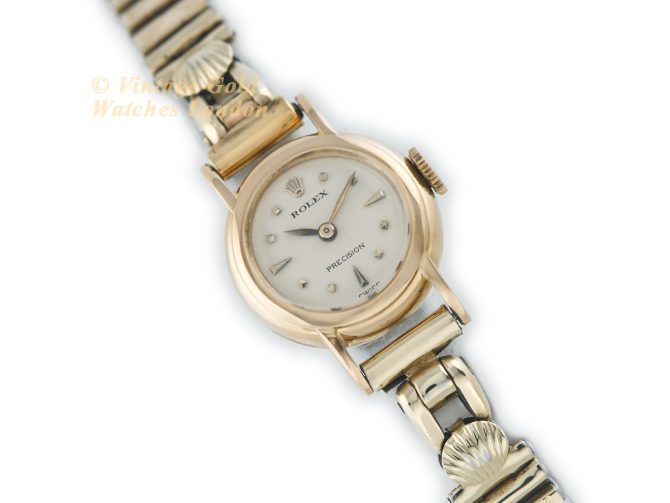 Ladies Rolex Precision Ref.8635 18ct c1963 (1)