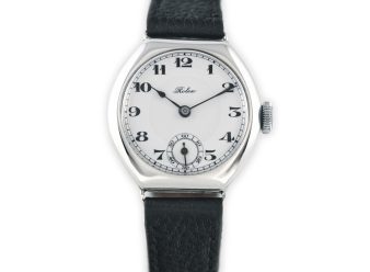 Rolex Cal.10½ Sterling Silver Porcelain Dial c1935