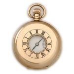 Pocket Watch Swiss Movement, Dennison 9ct Gold Case 1923 mobile navigation (1)