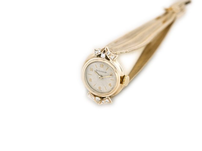 Ladies Jaeger-LeCoultre 9ct 1959 with Diamonds (6)