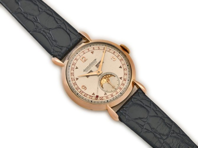 Jaeger-LeCoultre Triple-Date Moonphase 18ct Pink Gold 1943 (8)