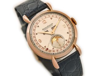 JLC1793 Jeager Le-Coultre Triple Date Moonphase 18ct 18k Pink Gold 1943 11 1200×900