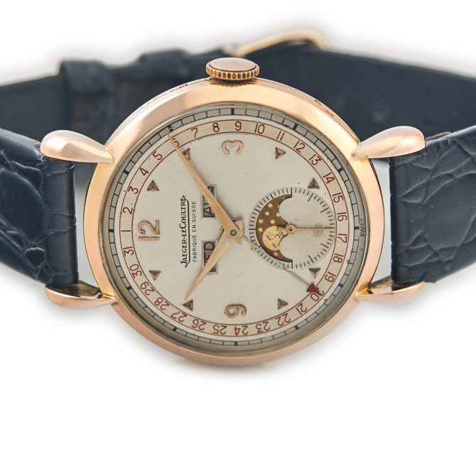 Jaeger-LeCoultre Triple-Date Moonphase 18ct Pink Gold 1943 (14)