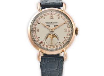 Jaeger-LeCoultre Triple-Date Moonphase 18ct Pink Gold 1943