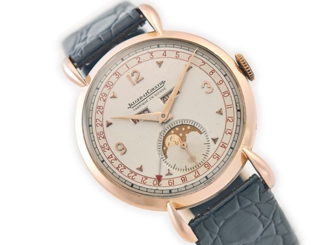 Jaeger-LeCoultre Triple-Date Moonphase 18ct Pink Gold 1943 (1)