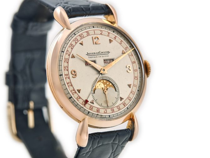 Jaeger-LeCoultre Triple-Date Moonphase 18ct Pink Gold 1943 (3)