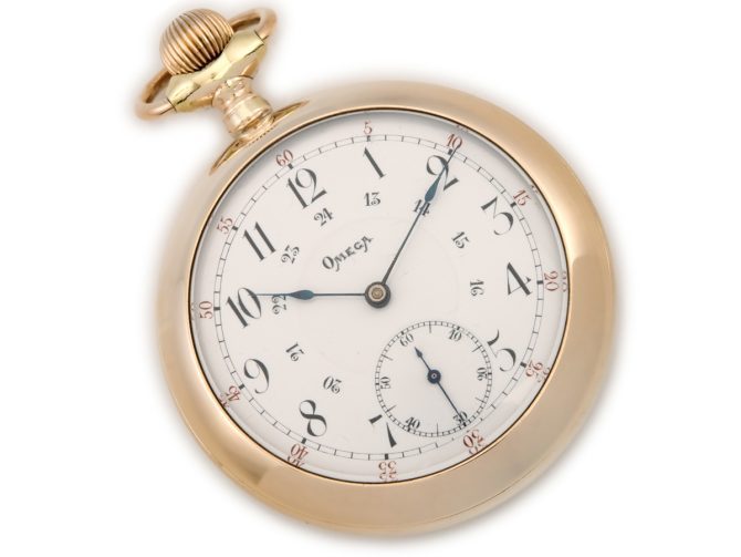 Omega Pocket Watch Gold Filled 1906 (1)