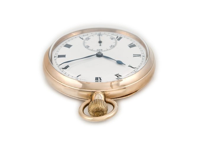 Rolex Pocket Watch 9ct Pink Gold 1924 (4)