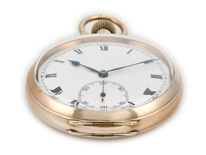 Rolex Pocket Watch 9ct Pink Gold 1924 (5)