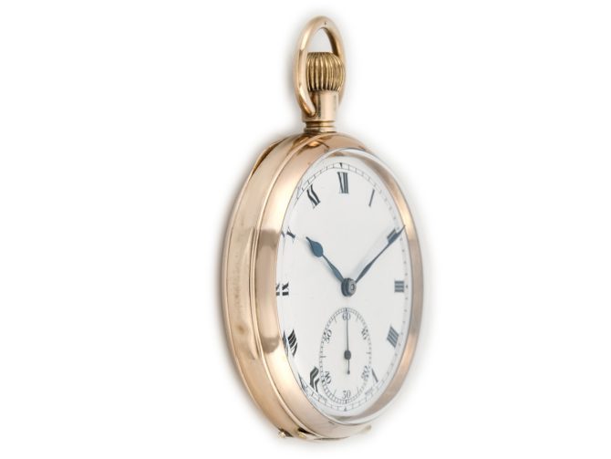 Rolex Pocket Watch 9ct Pink Gold 1924 (2)