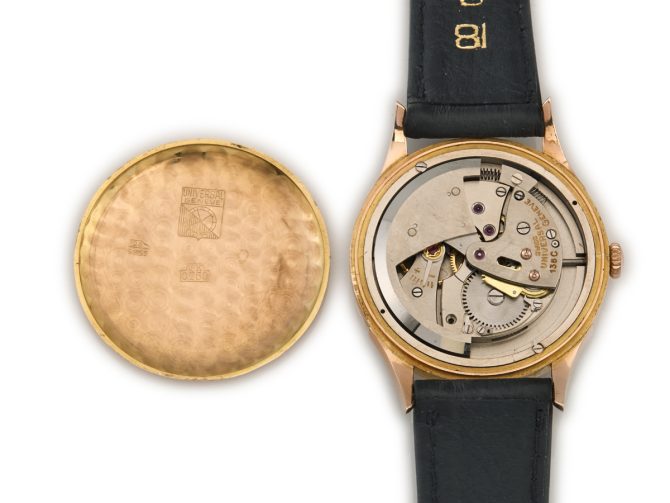 Universal Geneve Monodatic Cal.138C 18ct Pink Gold 1951 (12)