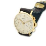 Angelus Chronograph Cal.215 18ct c1947 mobile navigation (6)