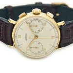 Angelus Chronograph Cal.215 18ct c1947 mobile navigation (14)