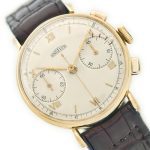 Angelus Chronograph Cal.215 18ct c1947 mobile navigation (1)