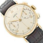 Angelus Chronograph Cal.215 18ct c1947 mobile navigation (15)