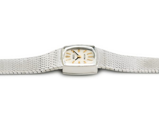 Ladies Rolex Precision Cal.1400 9ct White Gold 1972 (10)