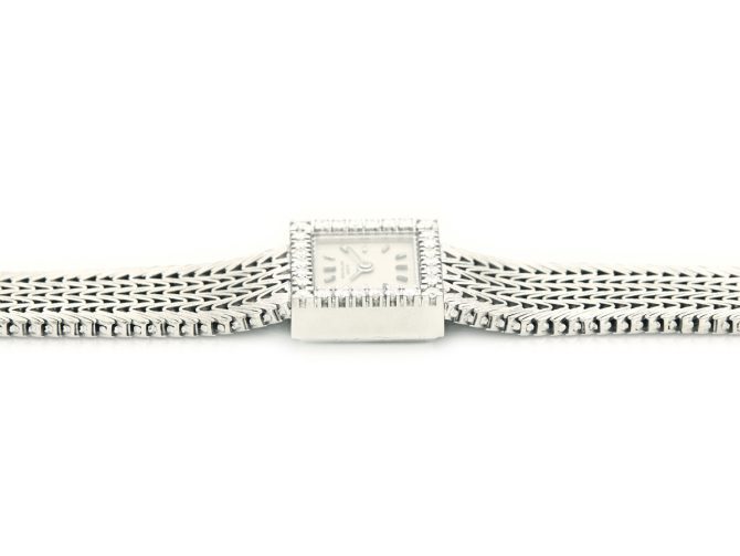 Ladies Patek Philippe 18ct White Gold & Diamonds 1968 (10)