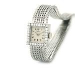 Ladies Patek Philippe 18ct White Gold & Diamonds 1968 mobile navigation (6)