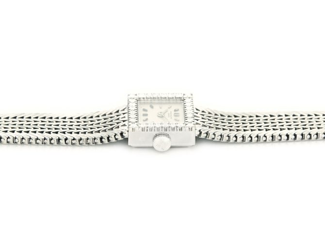 Ladies Patek Philippe 18ct White Gold & Diamonds 1968 (9)