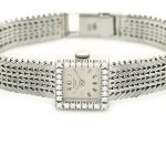 Ladies Patek Philippe 18ct White Gold & Diamonds 1968 mobile navigation (7)