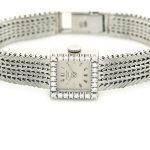 Ladies Patek Philippe 18ct White Gold & Diamonds 1968 mobile navigation (14)