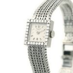 Ladies Patek Philippe 18ct White Gold & Diamonds 1968 mobile navigation (5)