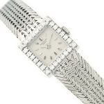 Ladies Patek Philippe 18ct White Gold & Diamonds 1968 mobile navigation (15)