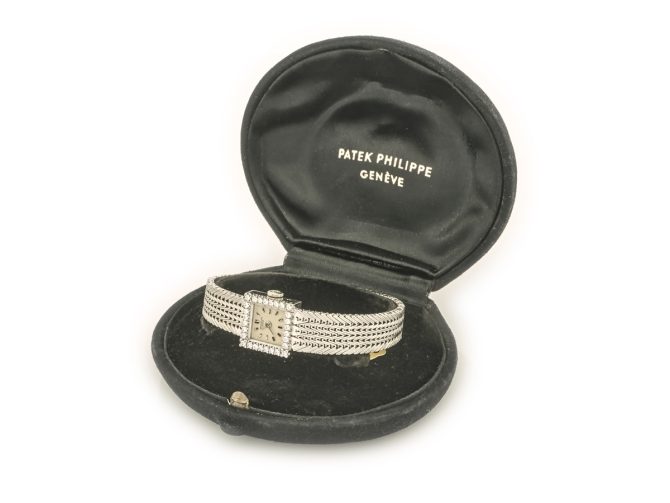 Ladies Patek Philippe 18ct White Gold & Diamonds 1968 (13)