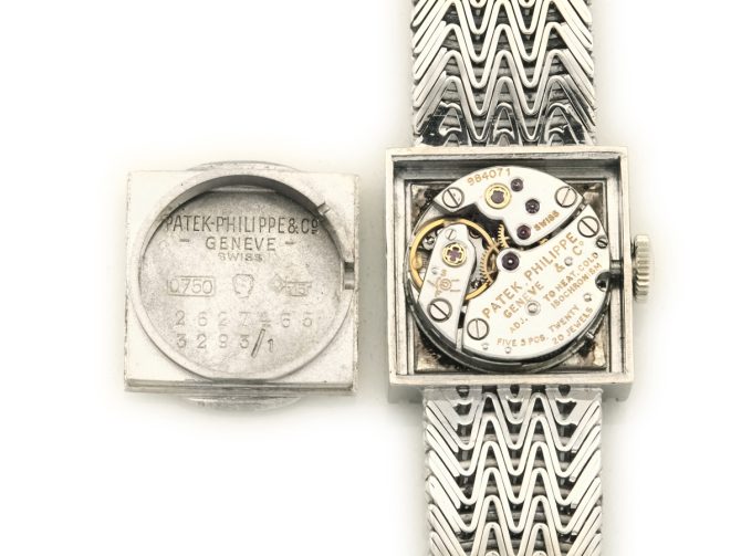 Ladies Patek Philippe 18ct White Gold & Diamonds 1968 (12)