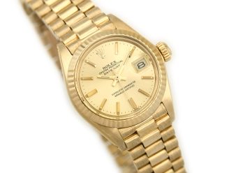 R1787 Rolex Oyster Perpetual Lady DateJust 1979 18k 18ct 9 1200×900