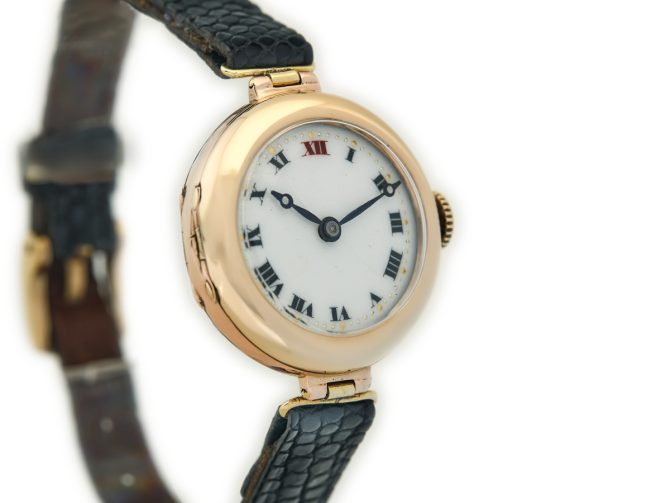 Ladies Rolex Cocktail Watch 9ct Pink Gold 1916 (3)