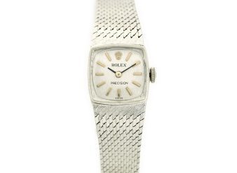 Ladies Rolex Precision Cal.1400 9ct White Gold 1972