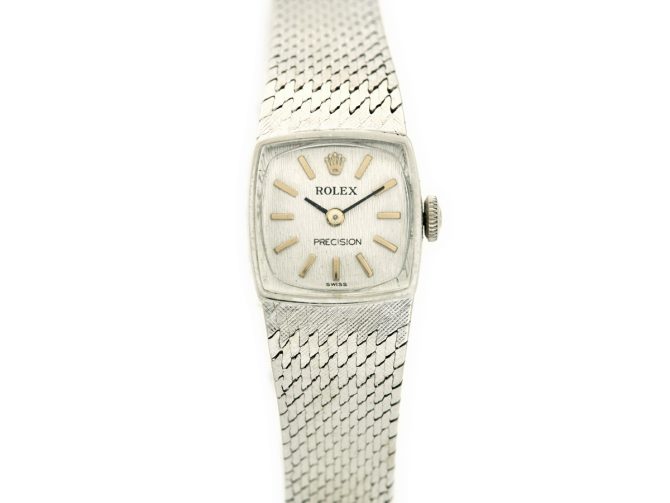 Ladies Rolex Precision Cal.1400 9ct White Gold 1972 (4)