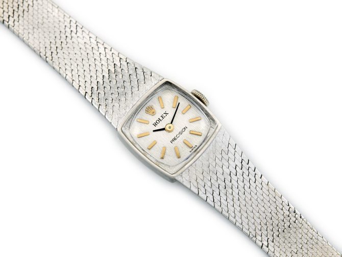 Ladies Rolex Precision Cal.1400 9ct White Gold 1972 (8)