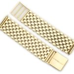 Vintage 9ct Yellow Gold Bracelet 15mm Lugs 1963 mobile navigation (2)