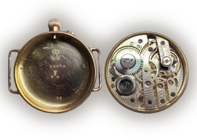 François Borgel Officers Watch 18ct 1916 (12)